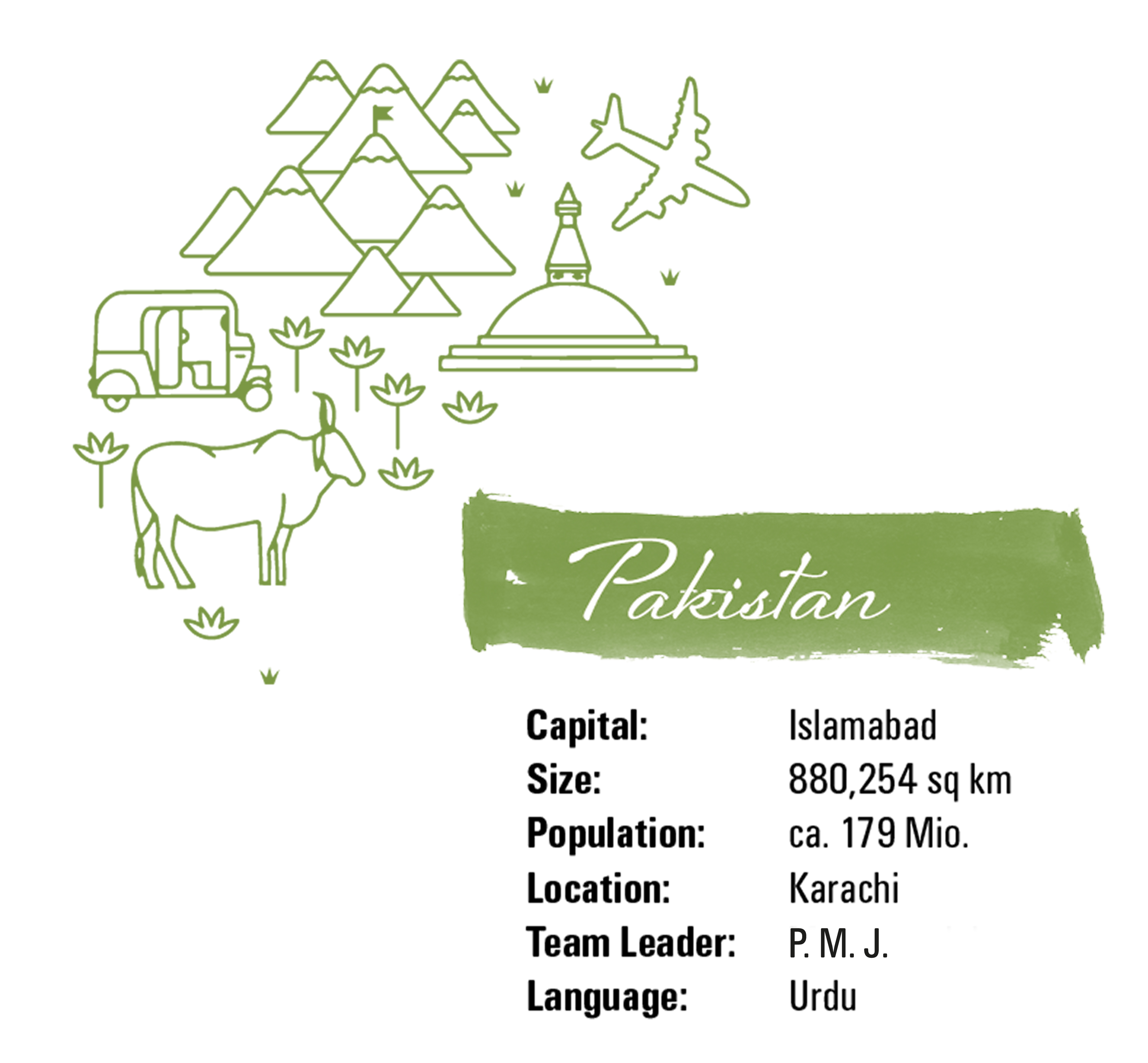 Pakistan Infografik