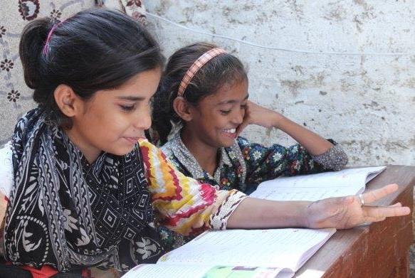 A new school was opened in Karachi